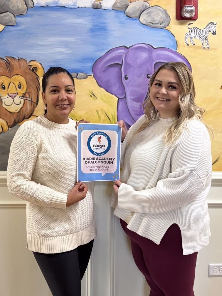 Kiddie Academy of Algonquin is NAEYC Accredited! banner image