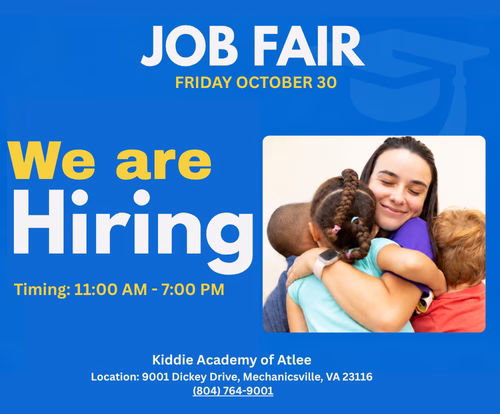 Join our job fair October 30