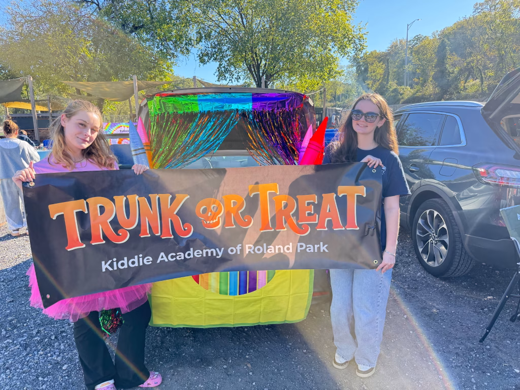 Kiddie Academy of Roland Park Connects With Local Families at Coppermine Event banner image