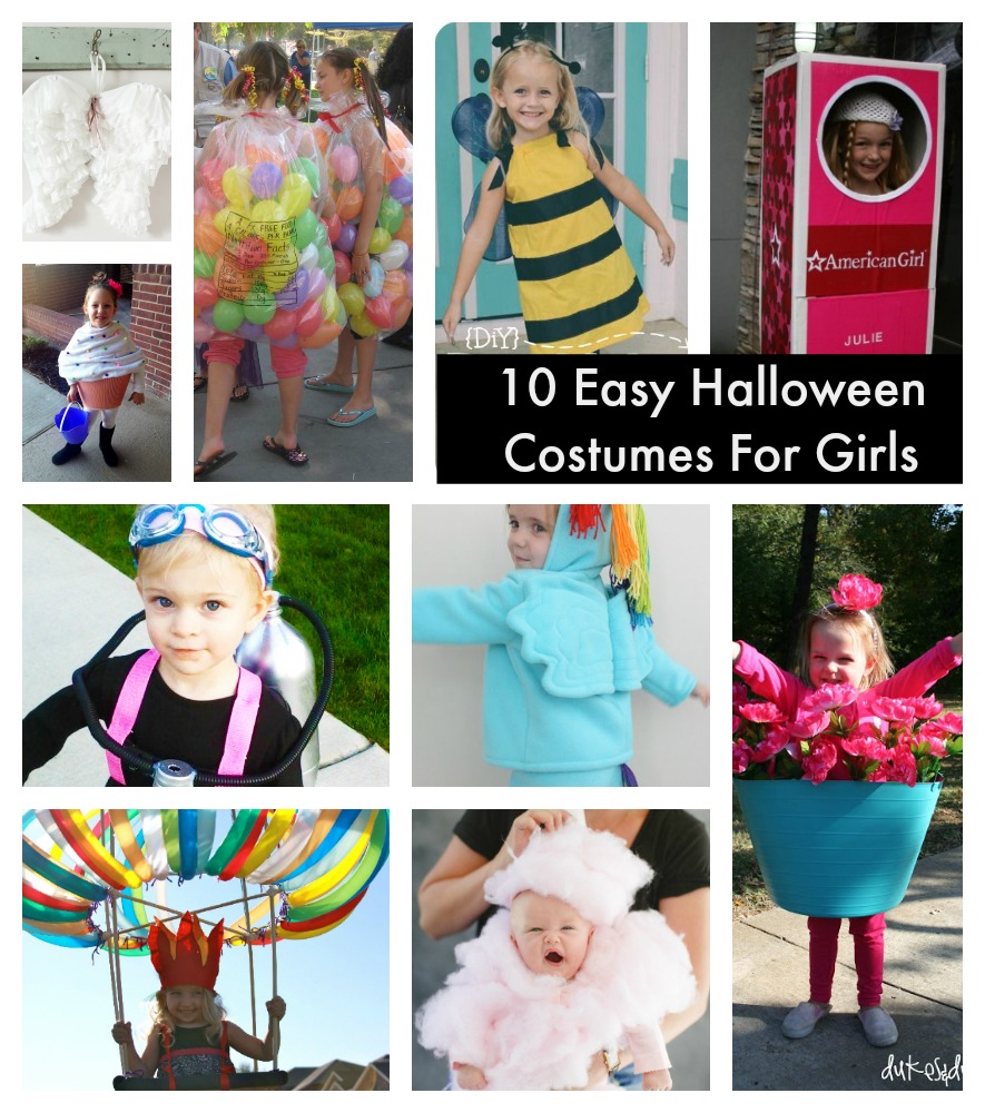 Easy Girls Halloween Costumes