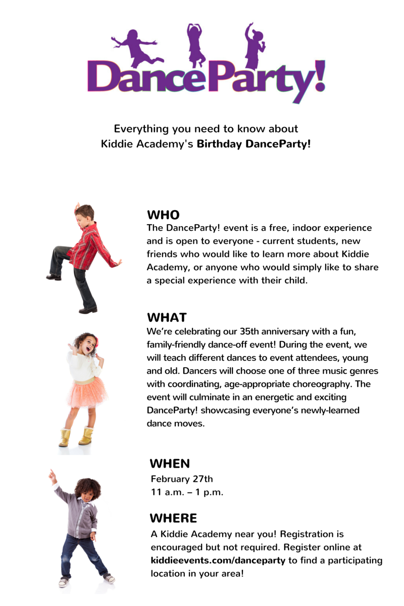 birthday dance party