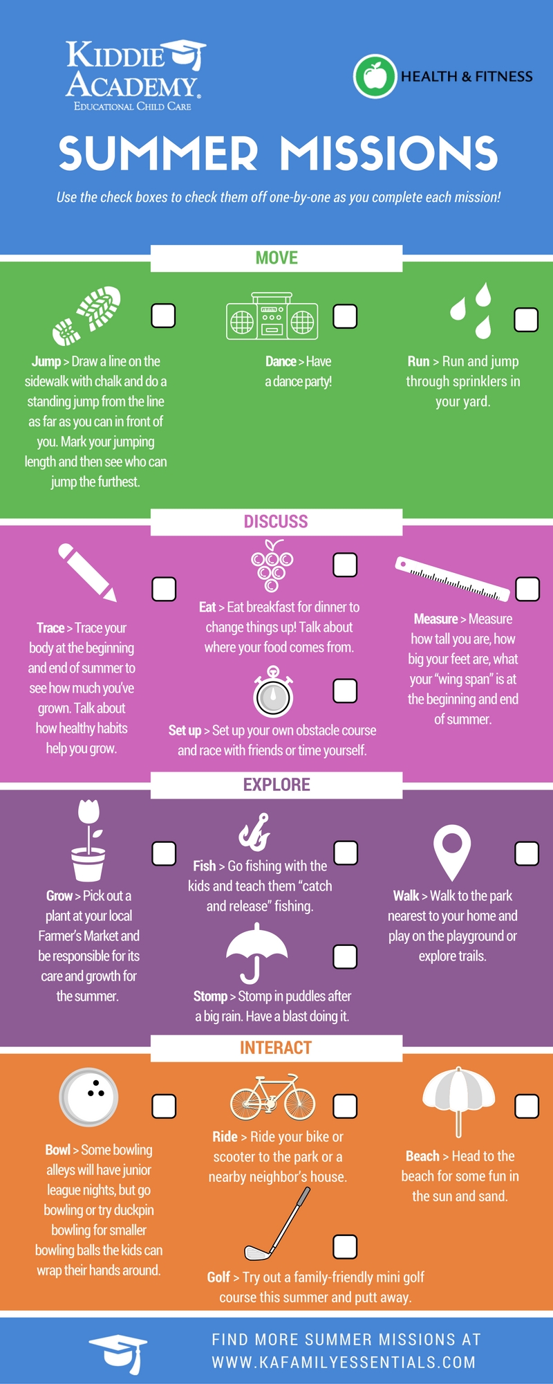 Summer Missions- Health