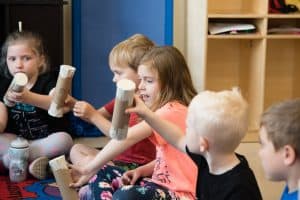 Children learn music