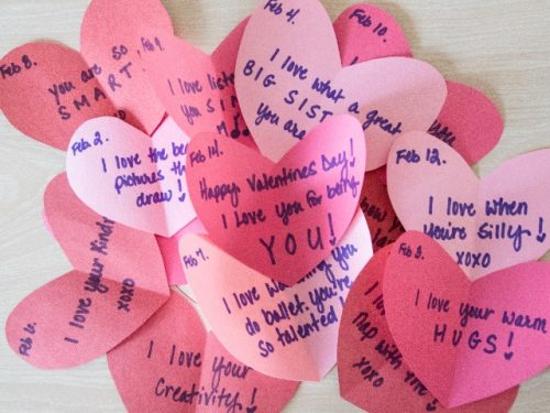 heart love notes