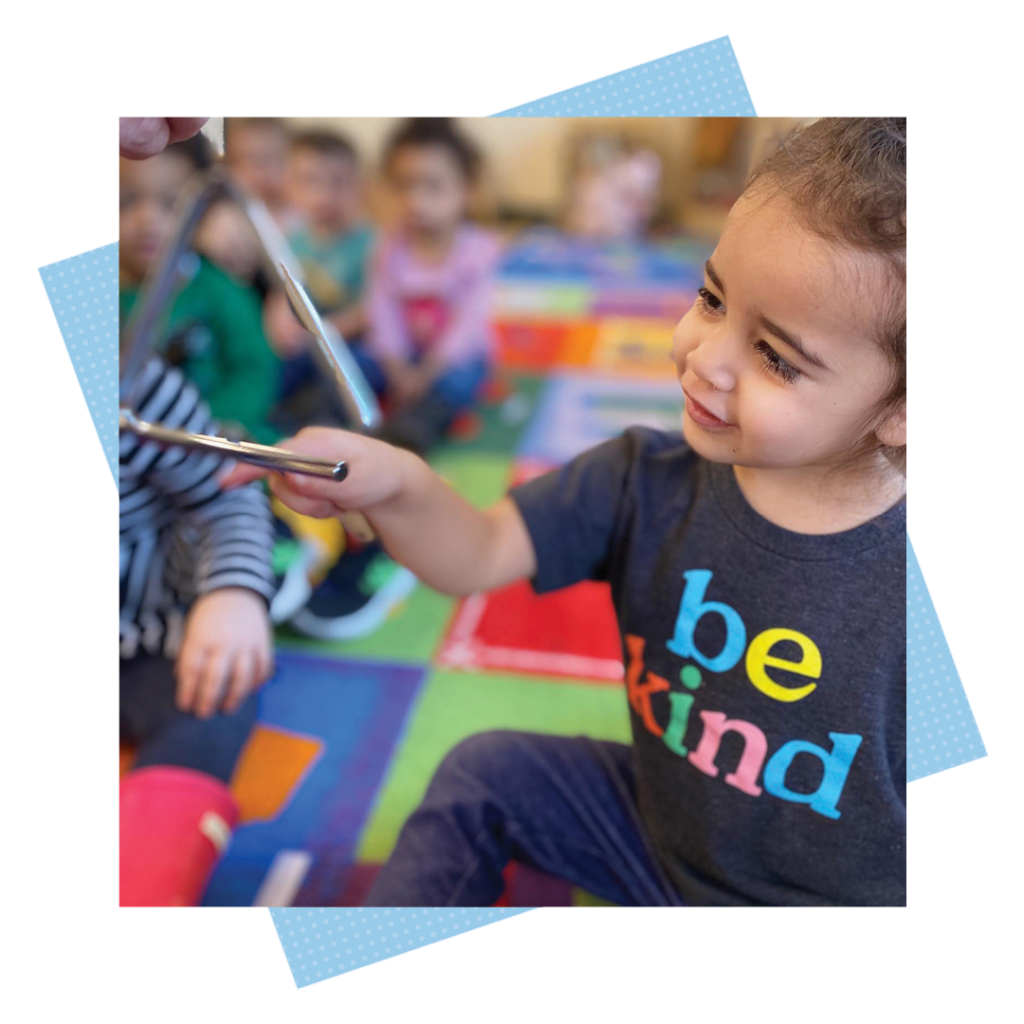 Kiddie Academy student painting