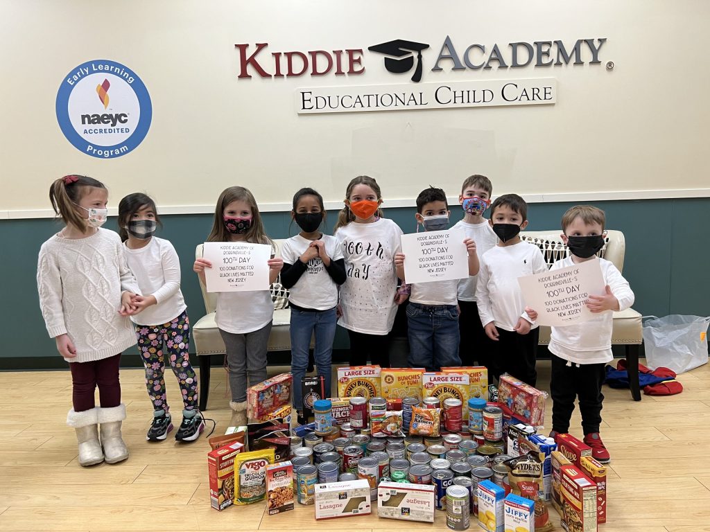 Kiddie Academy of Robbinsville food drive